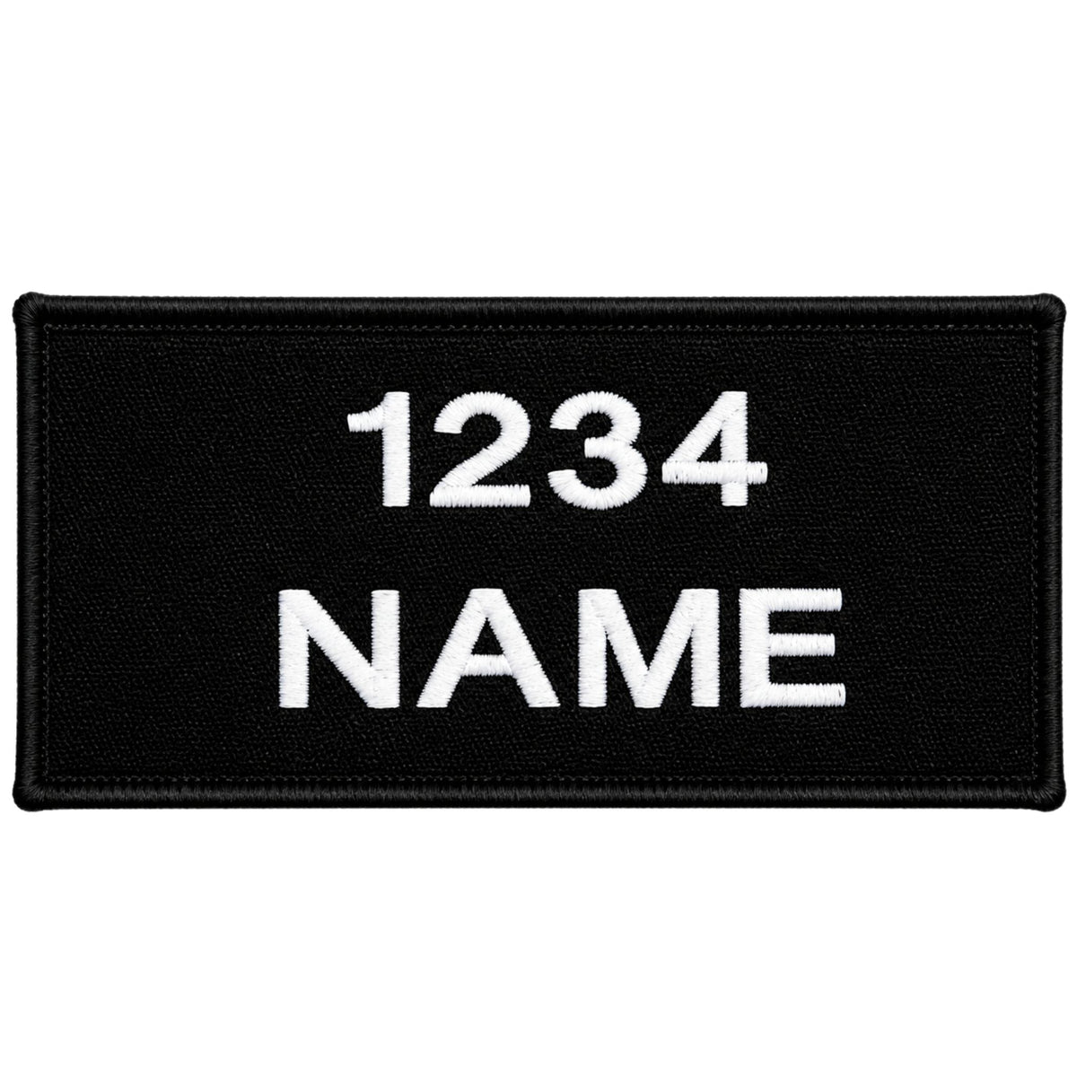 Rucksack Day Sack Patch Black L14cm x H5cm