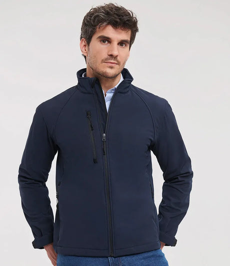 Russell Coats Russell Soft Shell Jacket Navy
