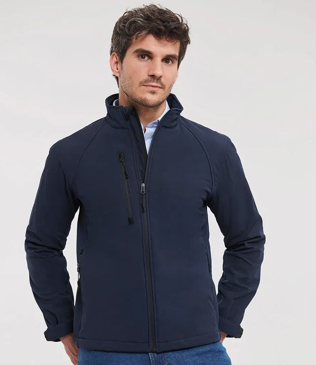 Russell Coats Russell Soft Shell Jacket Navy