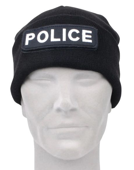Patrol Store Headwear Tactical Police Watch Cap with Removeable Police Logo