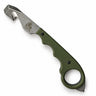Twisted Assisted Strap Cutter Green Twisted Assisted G10 Strap Cutter KEEP-SAFE