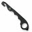 Twisted Assisted Strap Cutter Black Twisted Assisted G10 Strap Cutter KEEP-SAFE