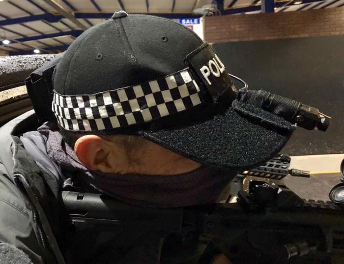 CL Distribution Headwear UKOM Police / CTSFO Issue Firearms Baseball Cap for Axon Camera