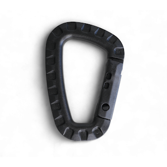 Op Zulu Tactical Carabiner Hook - Black