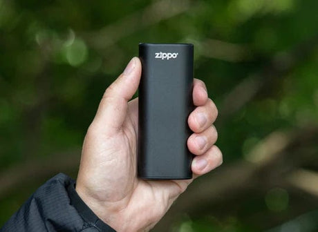 Zippo Battery Charger Zippo HeatBank 6 Rechargeable Hand Warmer - Black