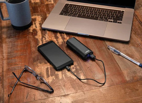 Zippo Battery Charger Zippo HeatBank 6 Rechargeable Hand Warmer - Black