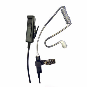 PJ&RHS Earpieces 2 Wire PTT Radio Headset Tetra Sepura SC2120, SC2020, STP9000 with Acoustic Tube
