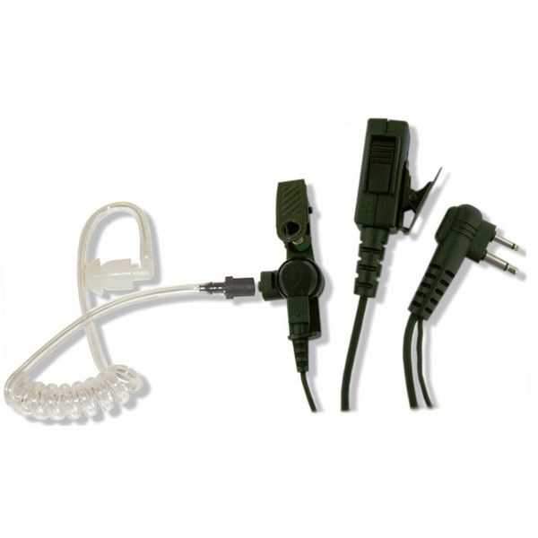 Acoustic Earpiece - PTT & Mic - Motorola CP040
