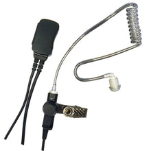 Load image into Gallery viewer, PJ&amp;RHS Earpieces Acoustic Earpiece with 1 Wire PTT System for Kenwood 2 Pin Radios

