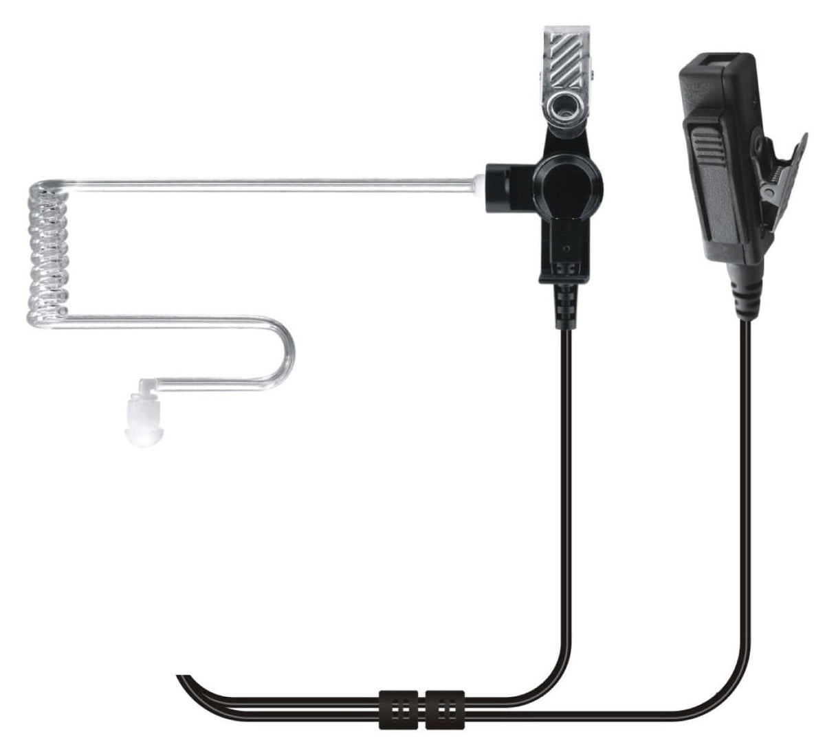 Radio Security & Police Earpieces | Black & Clear – Patrol Store