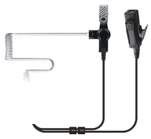Load image into Gallery viewer, PJ&amp;RHS Earpieces Acoustic Earpiece with 2 Wire PTT for Kenwood Radios
