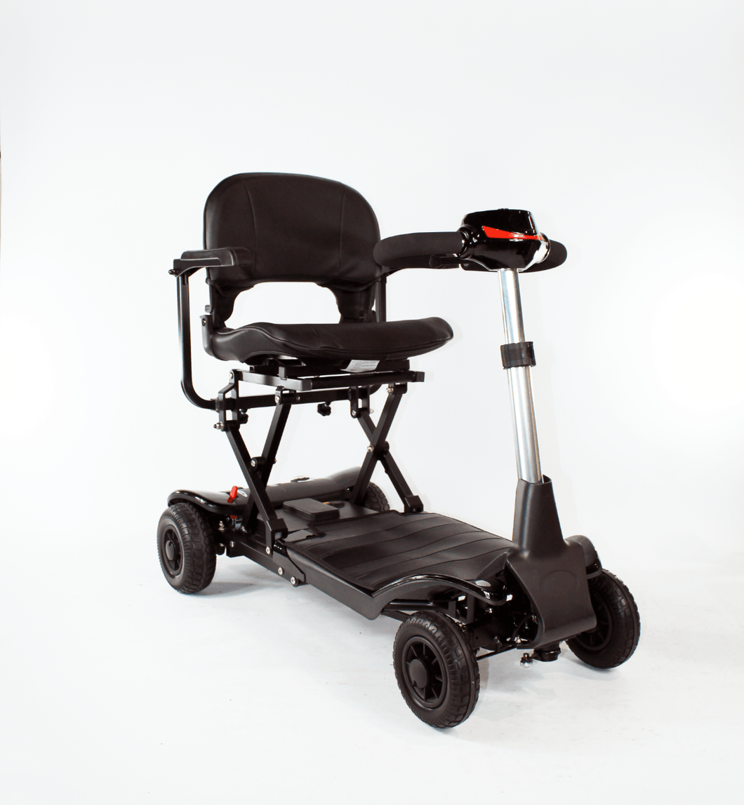 Betty&Bertie Mobility Scooters Aster - The Auto Folding Mobility Scooter - Black