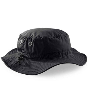 Beechfield Headwear Beechfield Cargo Bucket Hat Black