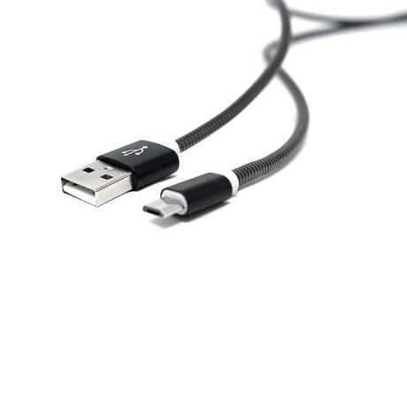 Black Micro rugged USB cable 
