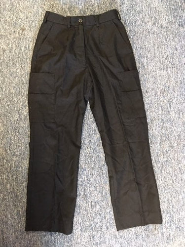 Police Surplus Police Uniform Combat Trousers Women’s, black, double thigh pockets (Used – Grade A)