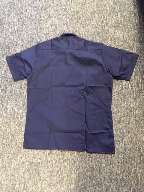 Police Surplus Police Uniform Fire Arms Navy Women’s Short Sleeve Shirt, epaulette slides (Used – Grade A)
