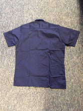 Load image into Gallery viewer, Police Surplus Police Uniform Fire Arms Navy Women’s Short Sleeve Shirt, epaulette slides (Used – Grade A)
