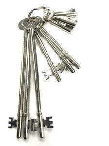 Amazon Fire Keys Fire brigade master key set - set of 9