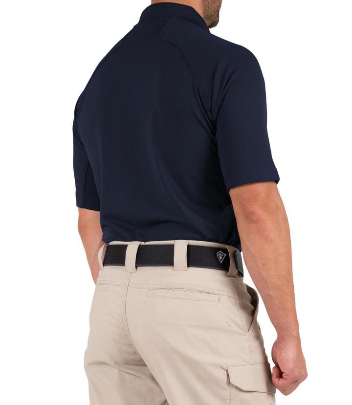 First Tactical Performance Short Sleeve Polo Navy Small Patrol Store