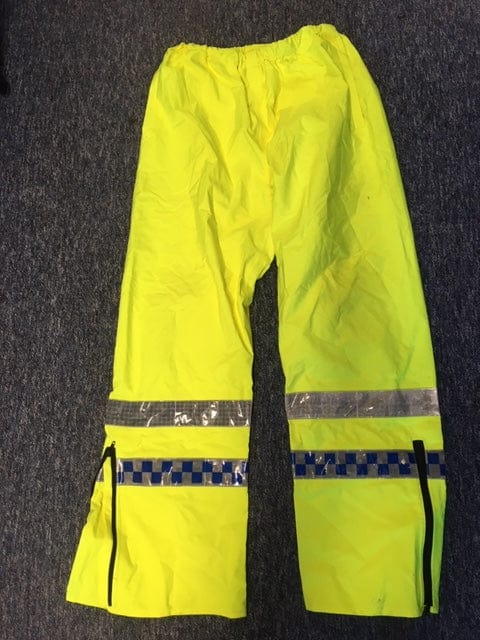 Police Surplus Police Uniform High Vis Over Trousers, Siena 2.5 Layer, Yaffy 479, chequerboard  (Used – Grade A)