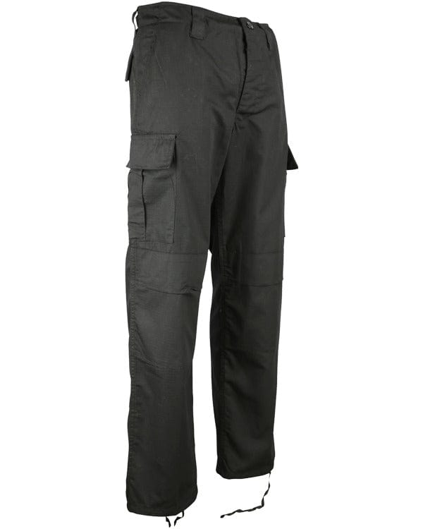 kombat uk m65 bdu ripstop combat trousers black 35238430572705