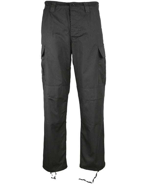 Kombat UK M65 BDU Ripstop Combat Trousers Black – Patrol Store