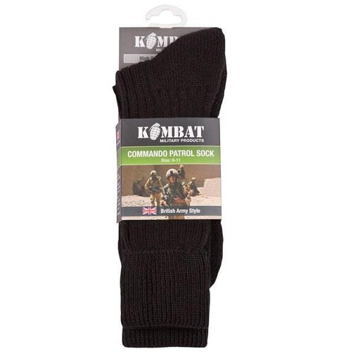 Kombat UK Ltd Socks Kombat UK Patrol Socks Black