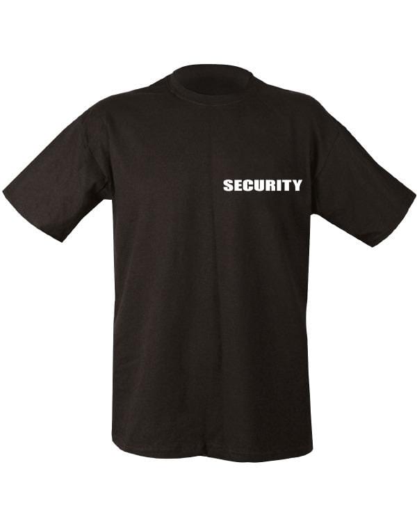 Kombat UK Security Double Print T-shirt - Black