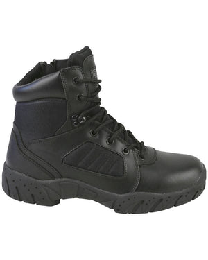 Kombat UK Tactical Pro 6 Side Zip Boot Black