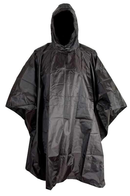 Kombat UK US Style Poncho Black