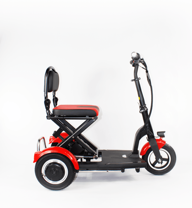 Betty&Bertie Mobility Scooters Lupin - The Folding Mobility Scooter - Red