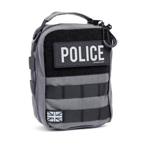 Mere Supplies First Aid Mere Police Officers First Aid Kit Grey and Black