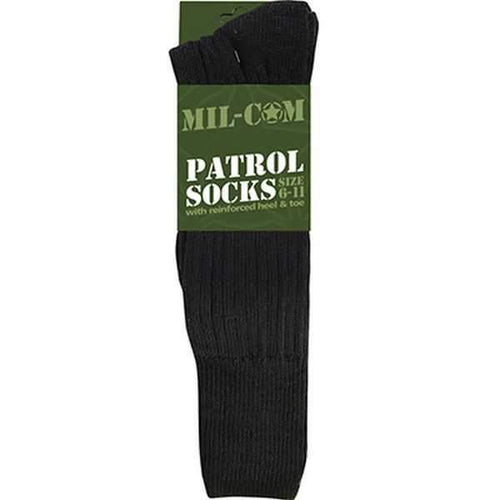 Mil-Com Patrol Sock - Black