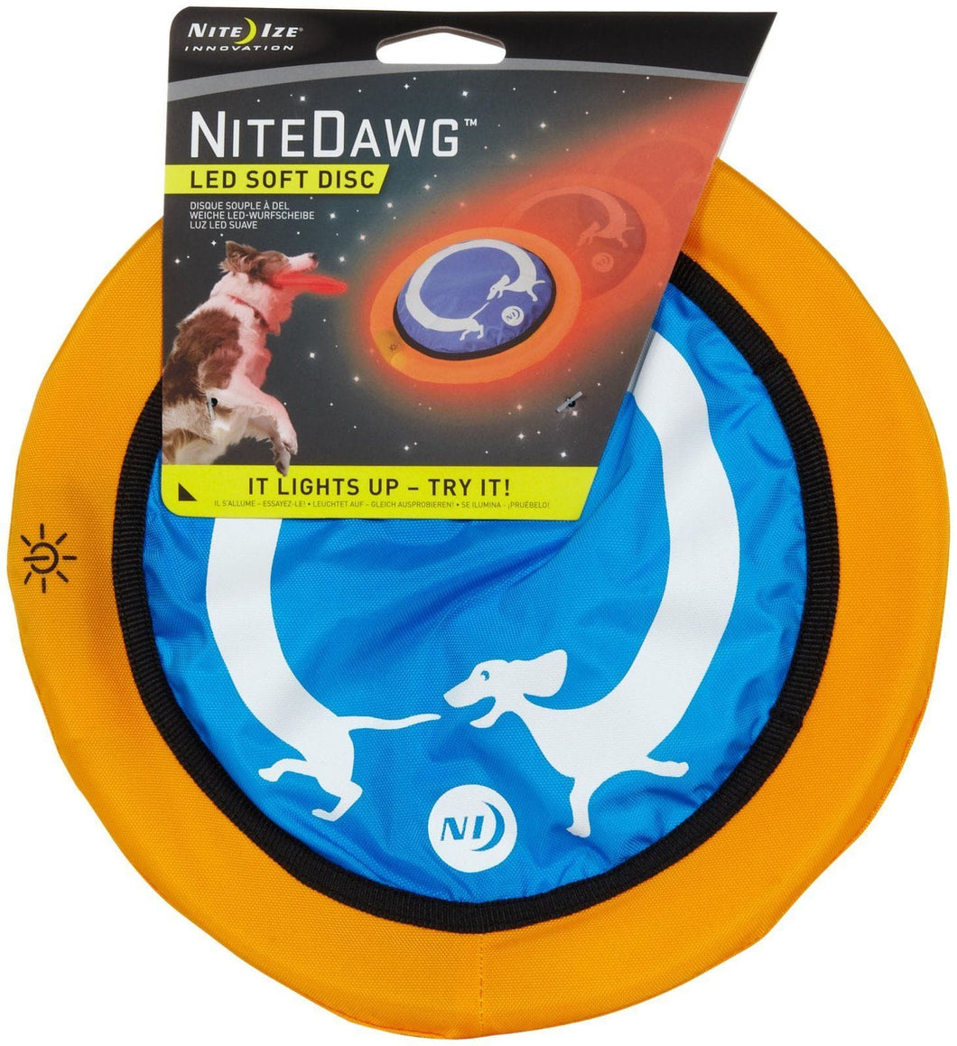 Nite Dawg Dog Accessories Nite Dawg LED Soft Disc - Red LED