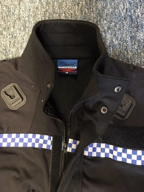 Police Surplus Police Uniform NPU Soft Shell Polartec Fleece Blouson Jacket, Churchill 2006,  (Used - Grade A)