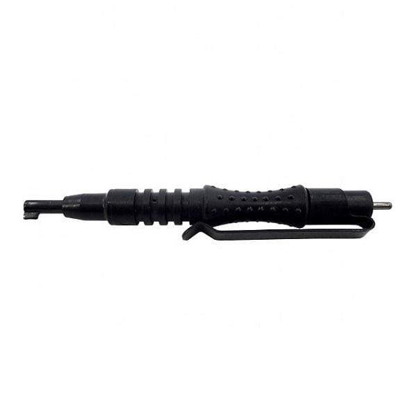 Rothco Universal Handcuff Key With Pocket Clip - Solid Black, Covert Tactical Tool (Model 10191)