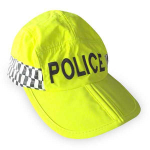 Op. Zulu Folding Police Contact Cap Hi-Viz Yellow