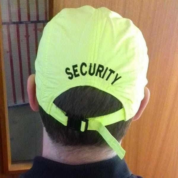 Op. Zulu Folding Security Cap Hi-Viz Yellow