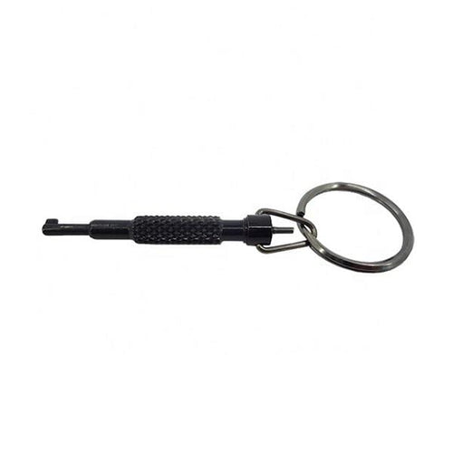 Short Round Swivel Handcuff Key