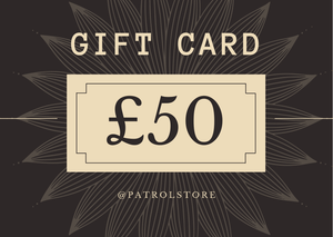 Patrol Store Gift Cards £50.00 Patrolstore E-Gift Card