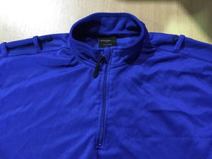 Police Surplus Police Uniform Police Community Support Wicking Top, Hunter HA2136, Royal Blue, Men's Long Sleeve (Used - Grade A)