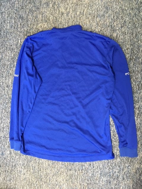 Police Surplus Police Uniform Police Community Support Wicking Top, Hunter HA2136, Royal Blue, Men's Long Sleeve (Used - Grade A)