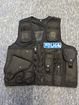 Police Surplus Police Uniform Police Tactical Duty Taser Vest, Arktis 423TL, right side holster for left hand orientation (Used – Grade A)