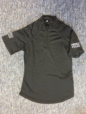 Police Surplus Police Uniform Police Uniform Wicking Top, Heddlu, Women's, Black, Short Sleeve (Used – Grade A)