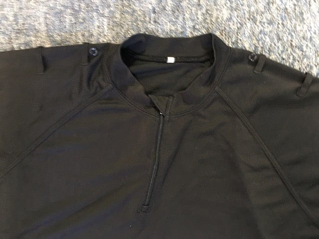 Police Surplus Police Uniform Police Uniform Wicking Top, Men's, Black, Short Sleeve (Used - Grade A)