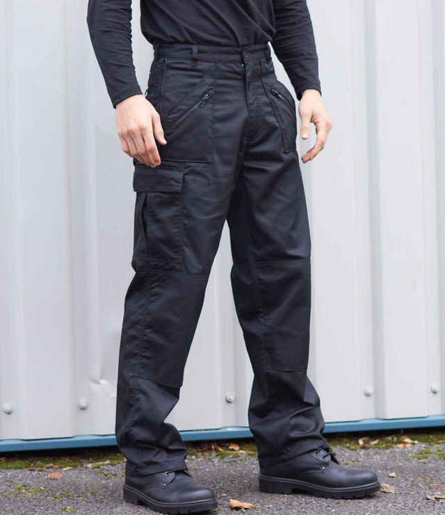 Port West Trousers Portwest Action Trousers Black