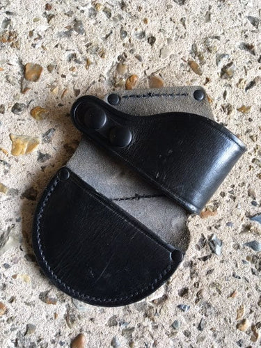 Police Surplus Police Uniform RCP – 5 Handcuff Holder, Leather, Fixed Position, Right Hand (Used – Grade A)