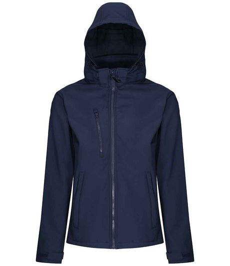 Regatta Coats regatta venturer three layer hooded soft shell Navy