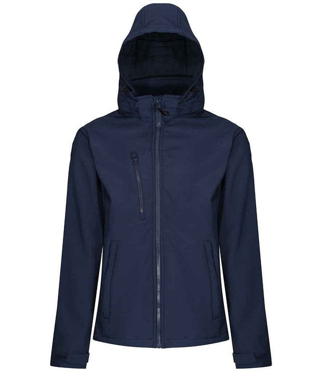 Regatta Coats regatta venturer three layer hooded soft shell Navy