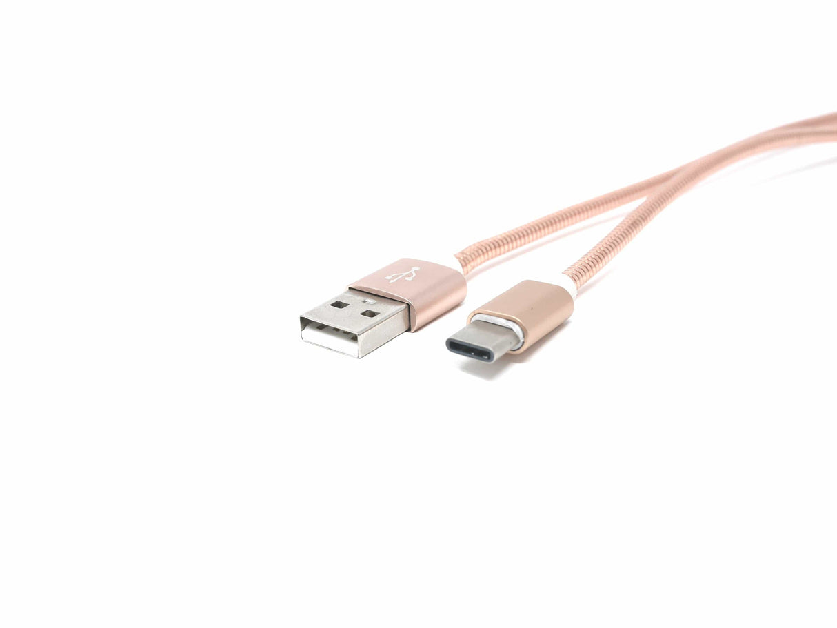 Rose Gold rugged USB C Cable